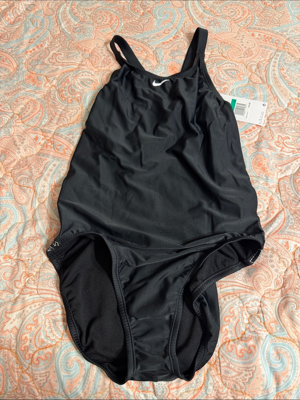 Nike Black One-Piece Swimsuit